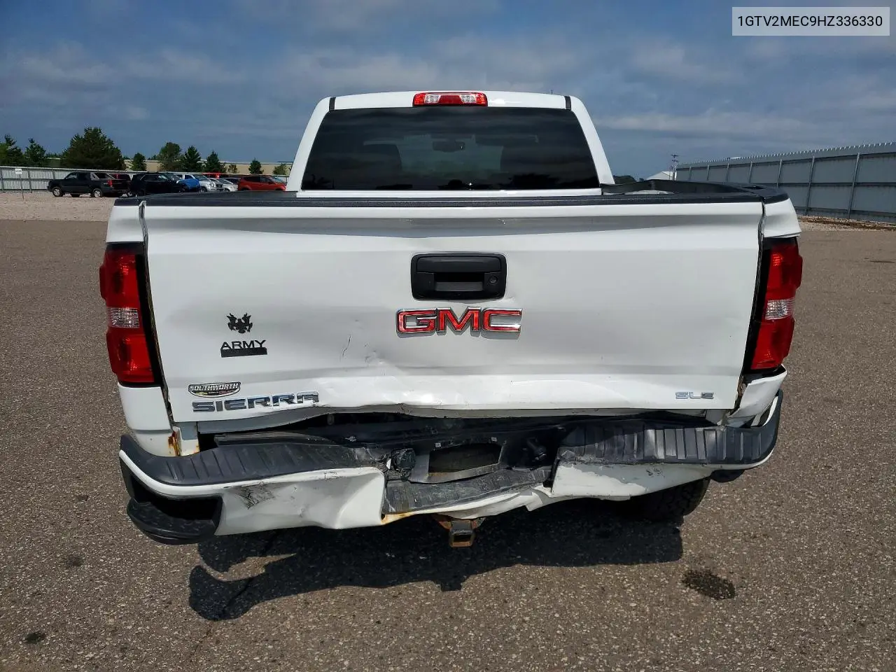 2017 GMC Sierra K1500 Sle VIN: 1GTV2MEC9HZ336330 Lot: 61321686