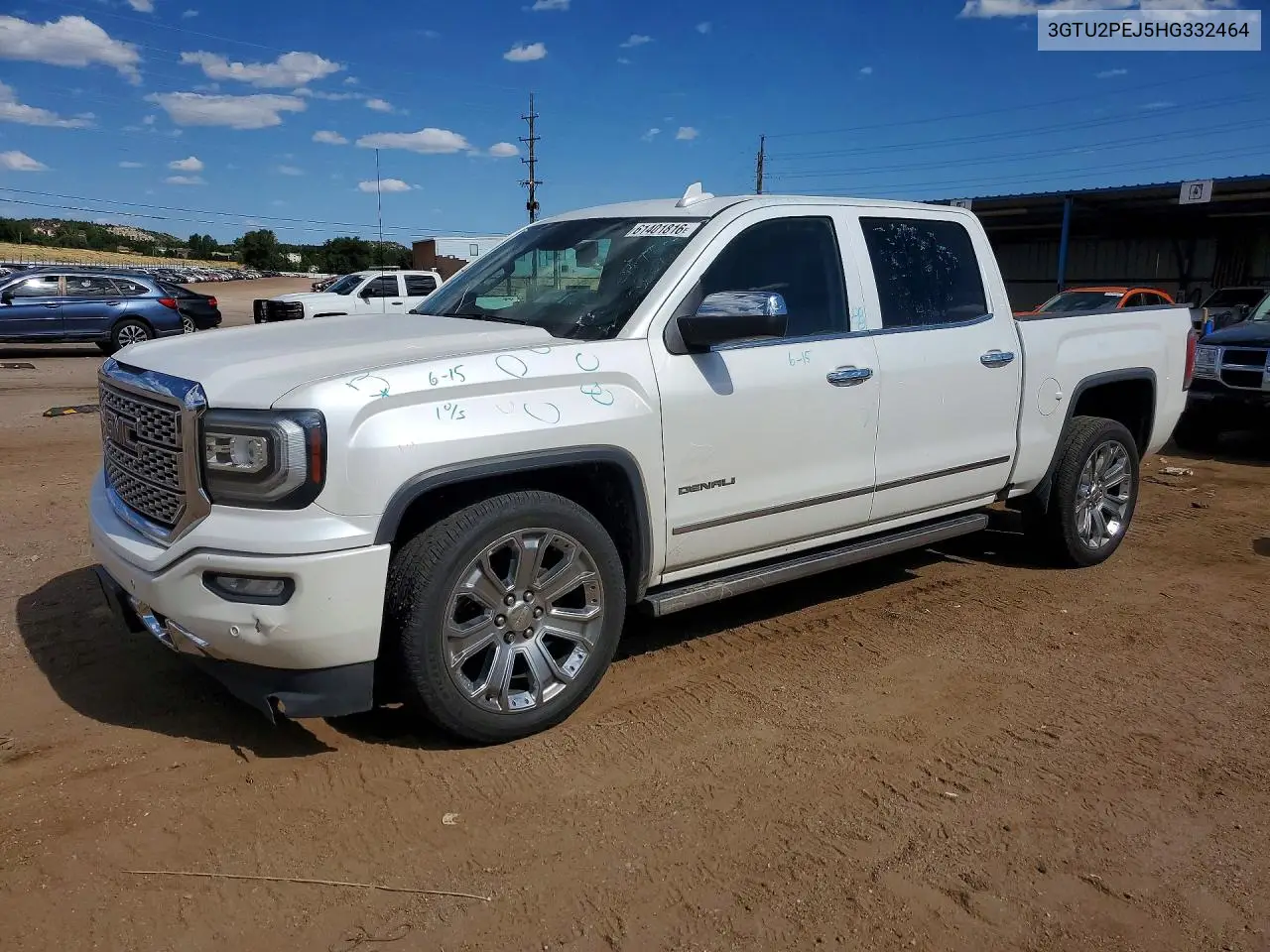 2017 GMC Sierra K1500 Denali VIN: 3GTU2PEJ5HG332464 Lot: 61401816