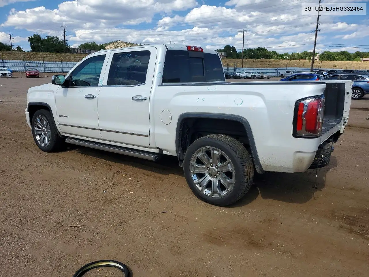 2017 GMC Sierra K1500 Denali VIN: 3GTU2PEJ5HG332464 Lot: 61401816