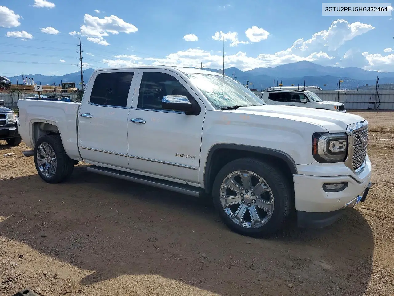 2017 GMC Sierra K1500 Denali VIN: 3GTU2PEJ5HG332464 Lot: 61401816