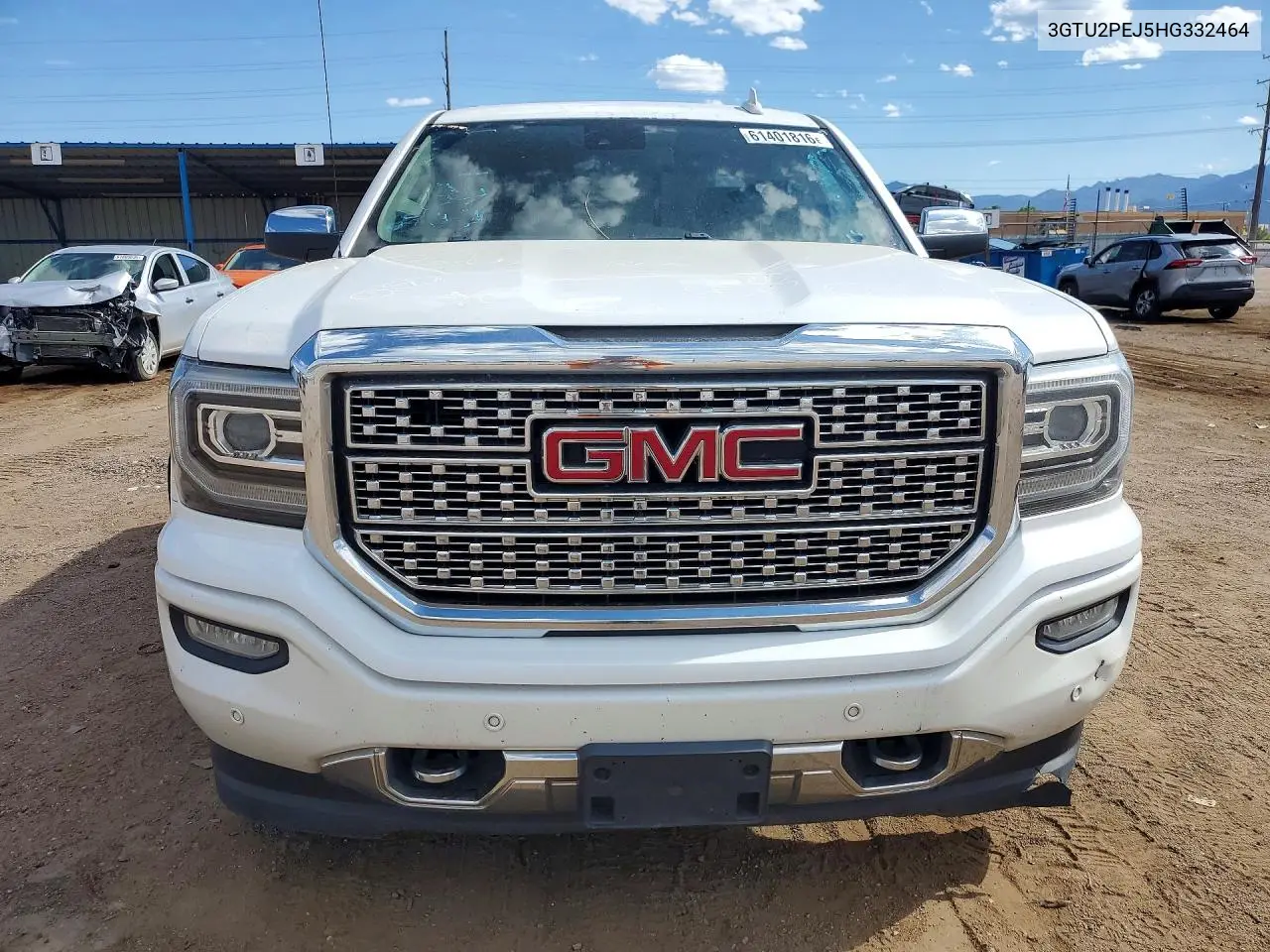2017 GMC Sierra K1500 Denali VIN: 3GTU2PEJ5HG332464 Lot: 61401816