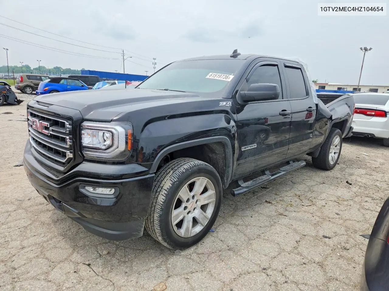 2017 GMC Sierra K1500 Sle VIN: 1GTV2MEC4HZ104654 Lot: 61519736