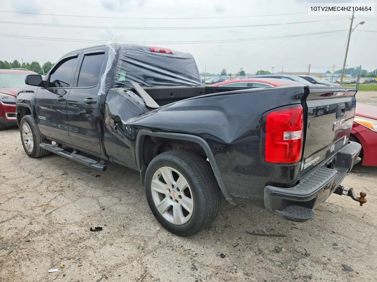 2017 GMC Sierra K1500 Sle VIN: 1GTV2MEC4HZ104654 Lot: 61519736