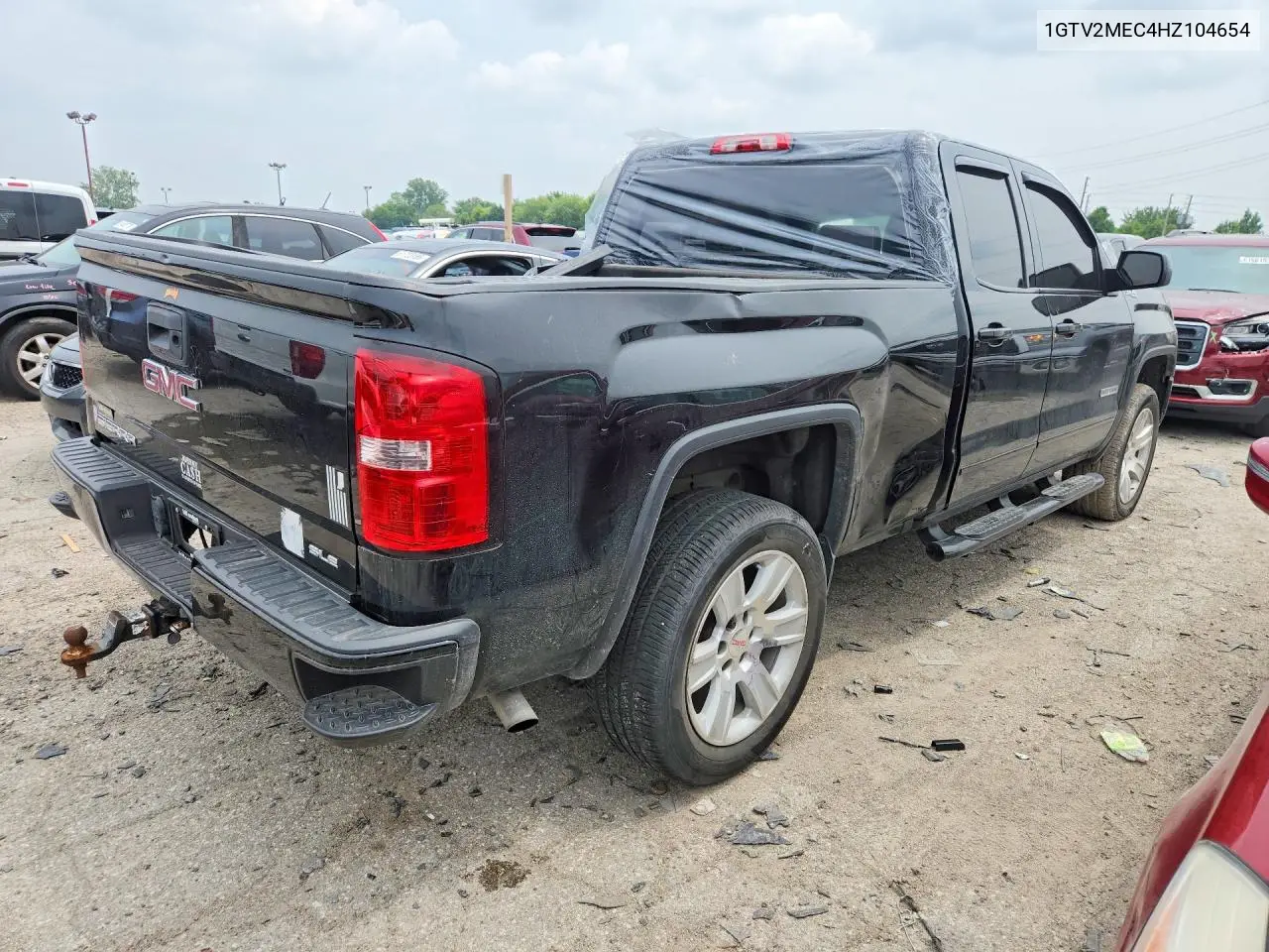 2017 GMC Sierra K1500 Sle VIN: 1GTV2MEC4HZ104654 Lot: 61519736