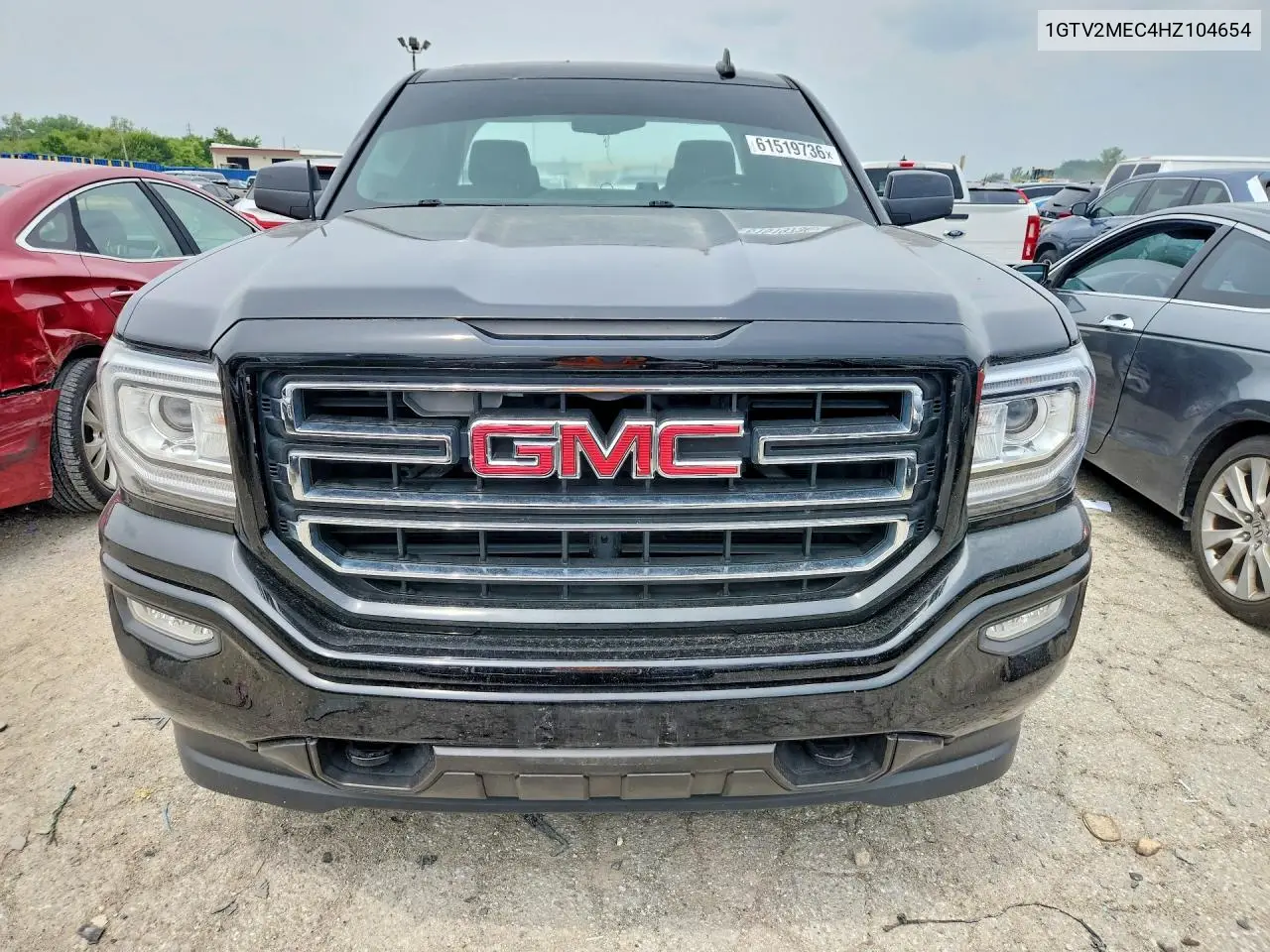 2017 GMC Sierra K1500 Sle VIN: 1GTV2MEC4HZ104654 Lot: 61519736