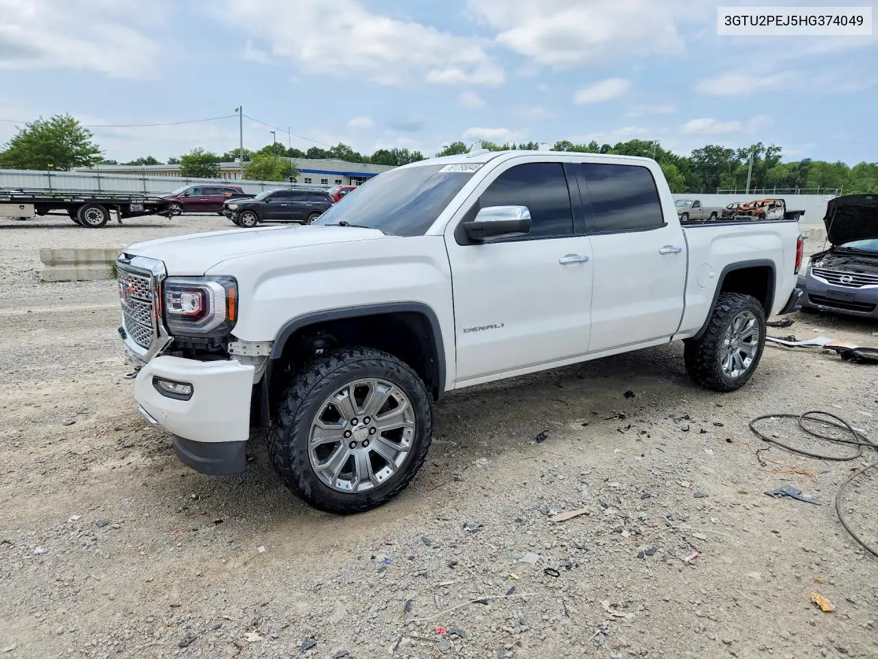 2017 GMC Sierra K1500 Denali VIN: 3GTU2PEJ5HG374049 Lot: 61795846