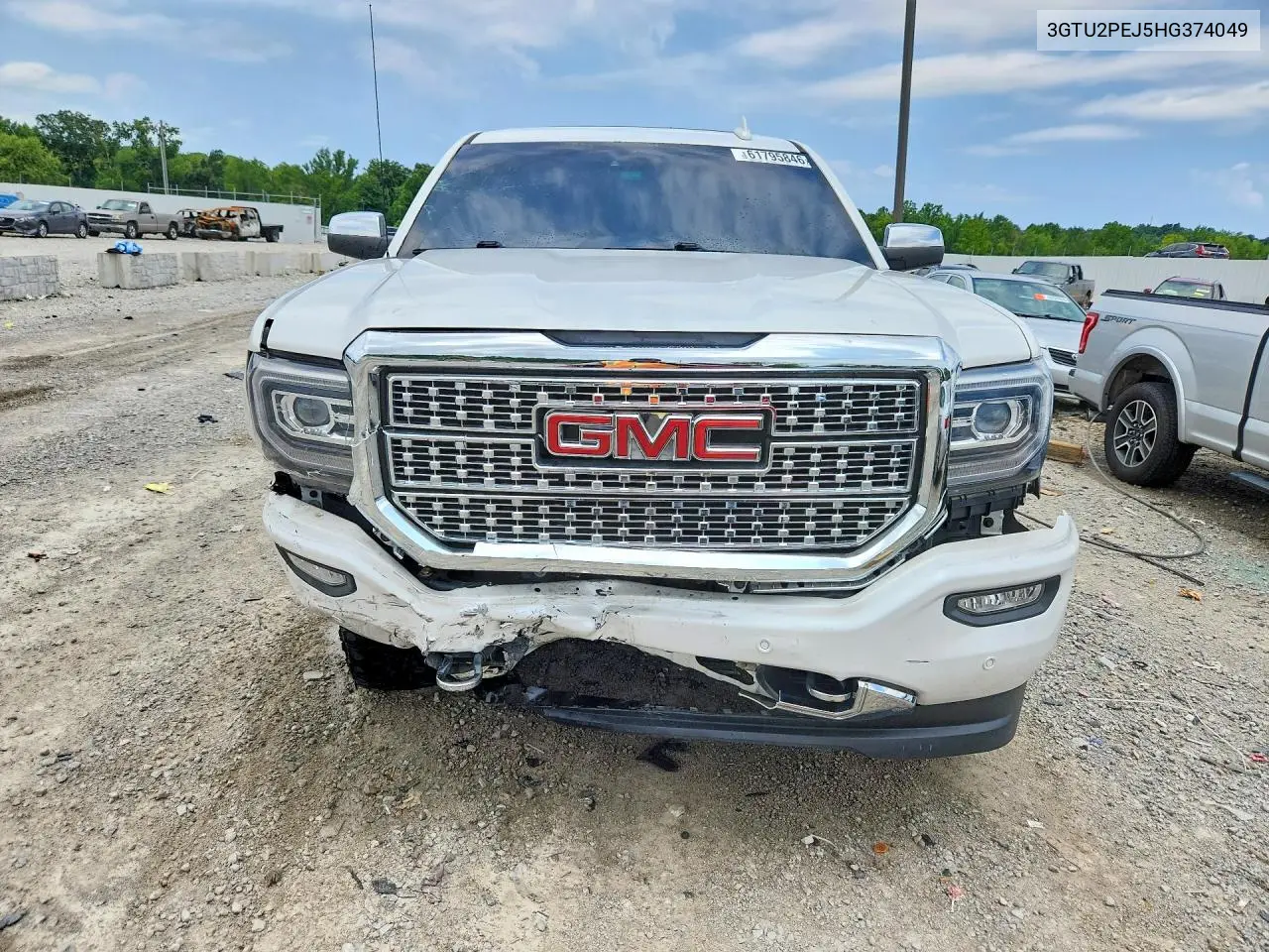 2017 GMC Sierra K1500 Denali VIN: 3GTU2PEJ5HG374049 Lot: 61795846