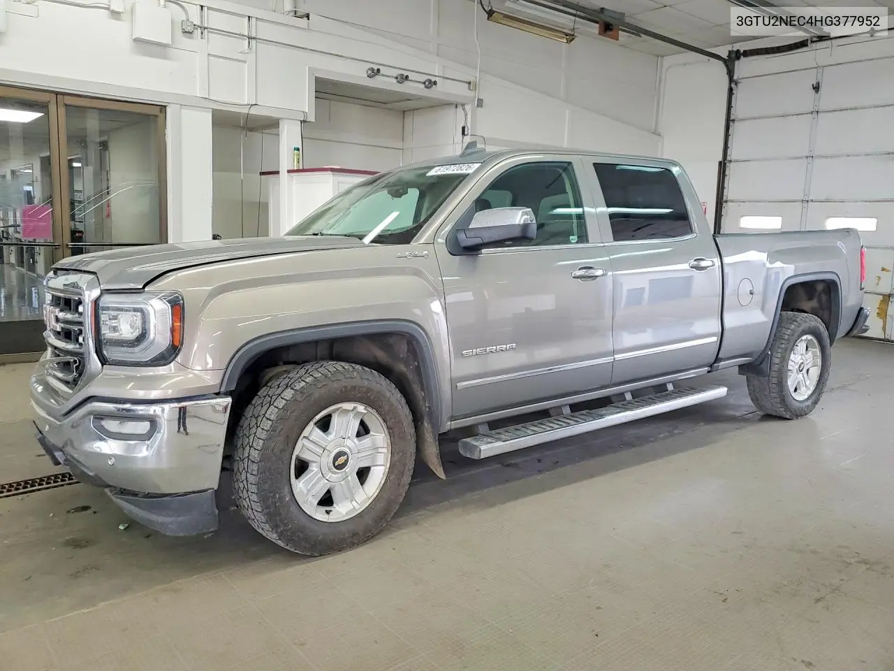 2017 GMC Sierra K1500 Slt VIN: 3GTU2NEC4HG377952 Lot: 61972826