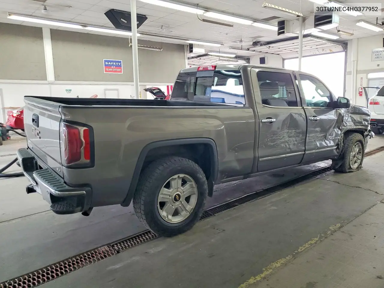 2017 GMC Sierra K1500 Slt VIN: 3GTU2NEC4HG377952 Lot: 61972826
