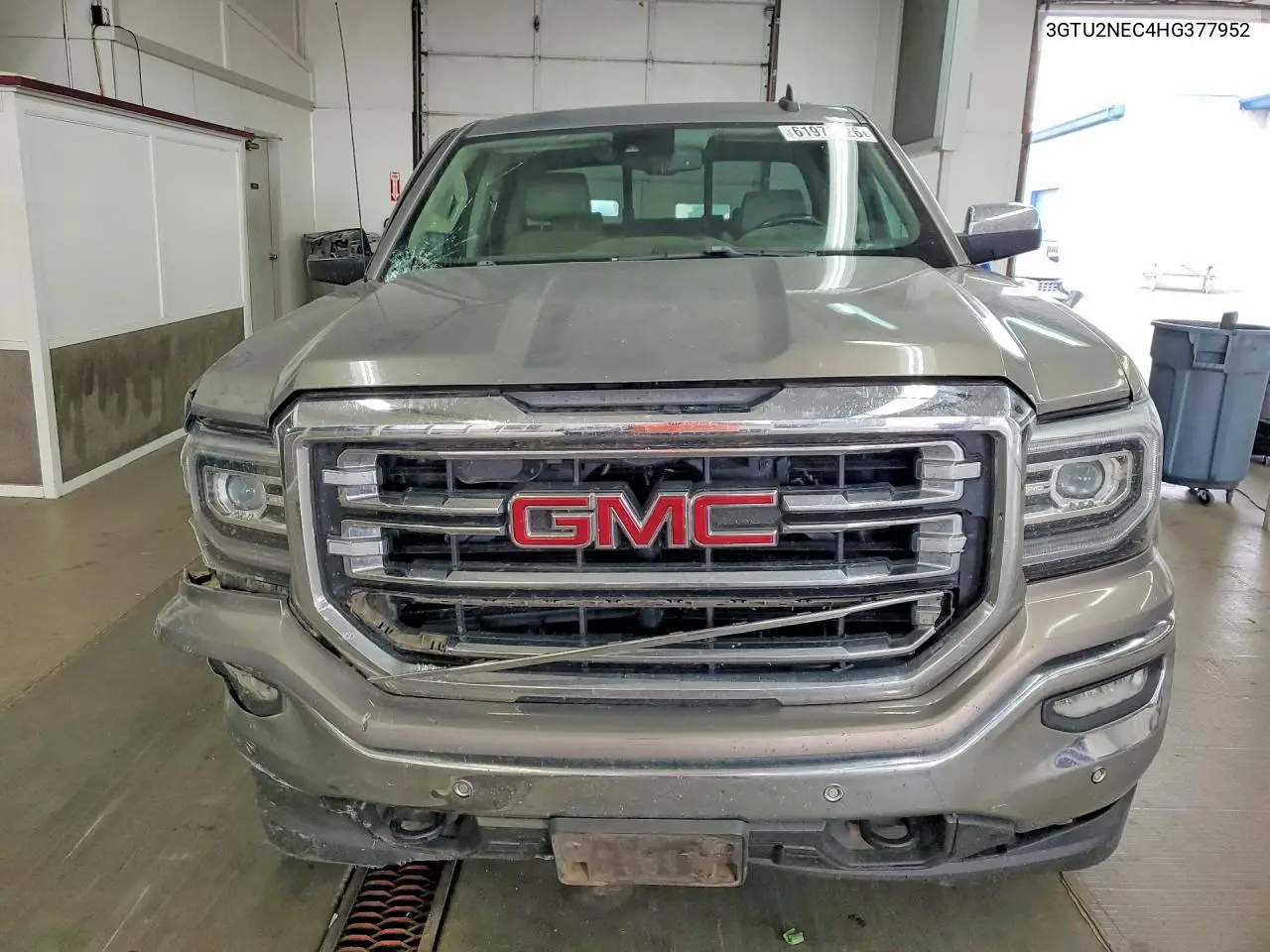 2017 GMC Sierra K1500 Slt VIN: 3GTU2NEC4HG377952 Lot: 61972826