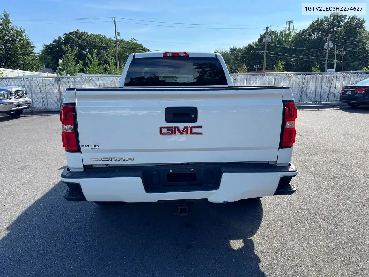 2017 GMC Sierra K1500 VIN: 1GTV2LEC3HZ274627 Lot: 62196126