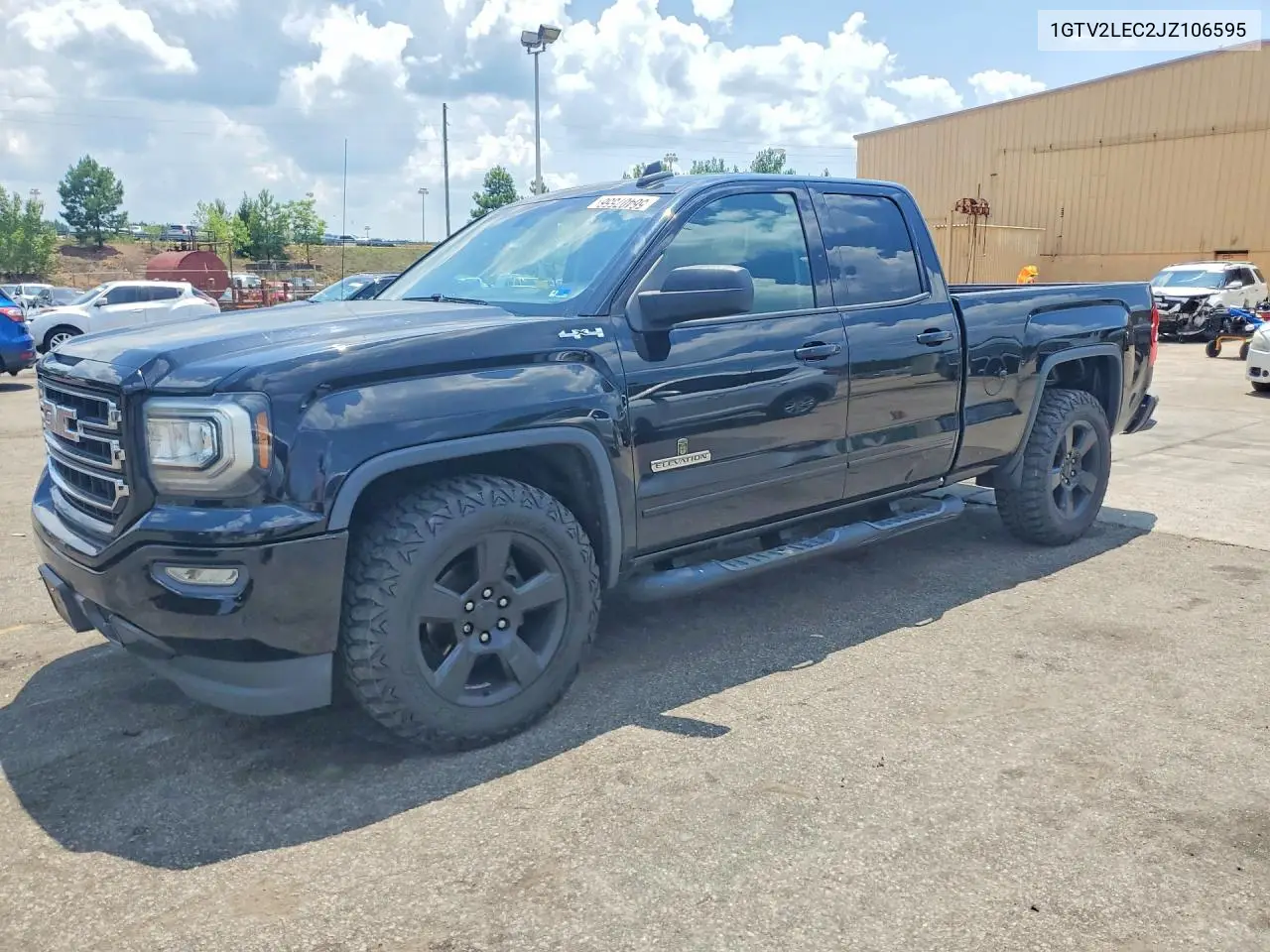 2018 GMC Sierra K1500 VIN: 1GTV2LEC2JZ106595 Lot: 56407556