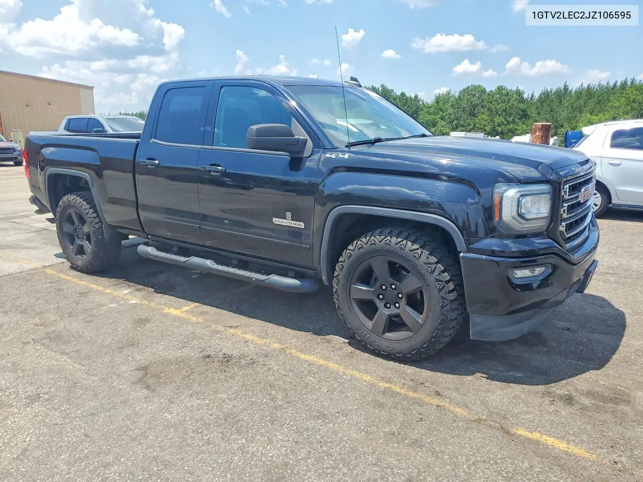 2018 GMC Sierra K1500 VIN: 1GTV2LEC2JZ106595 Lot: 56407556