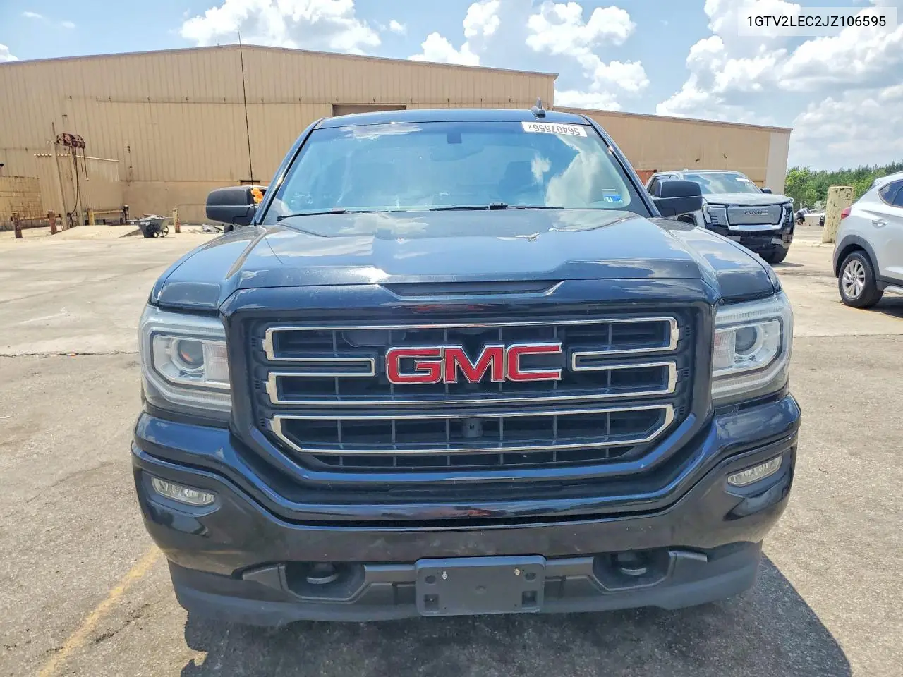 2018 GMC Sierra K1500 VIN: 1GTV2LEC2JZ106595 Lot: 56407556