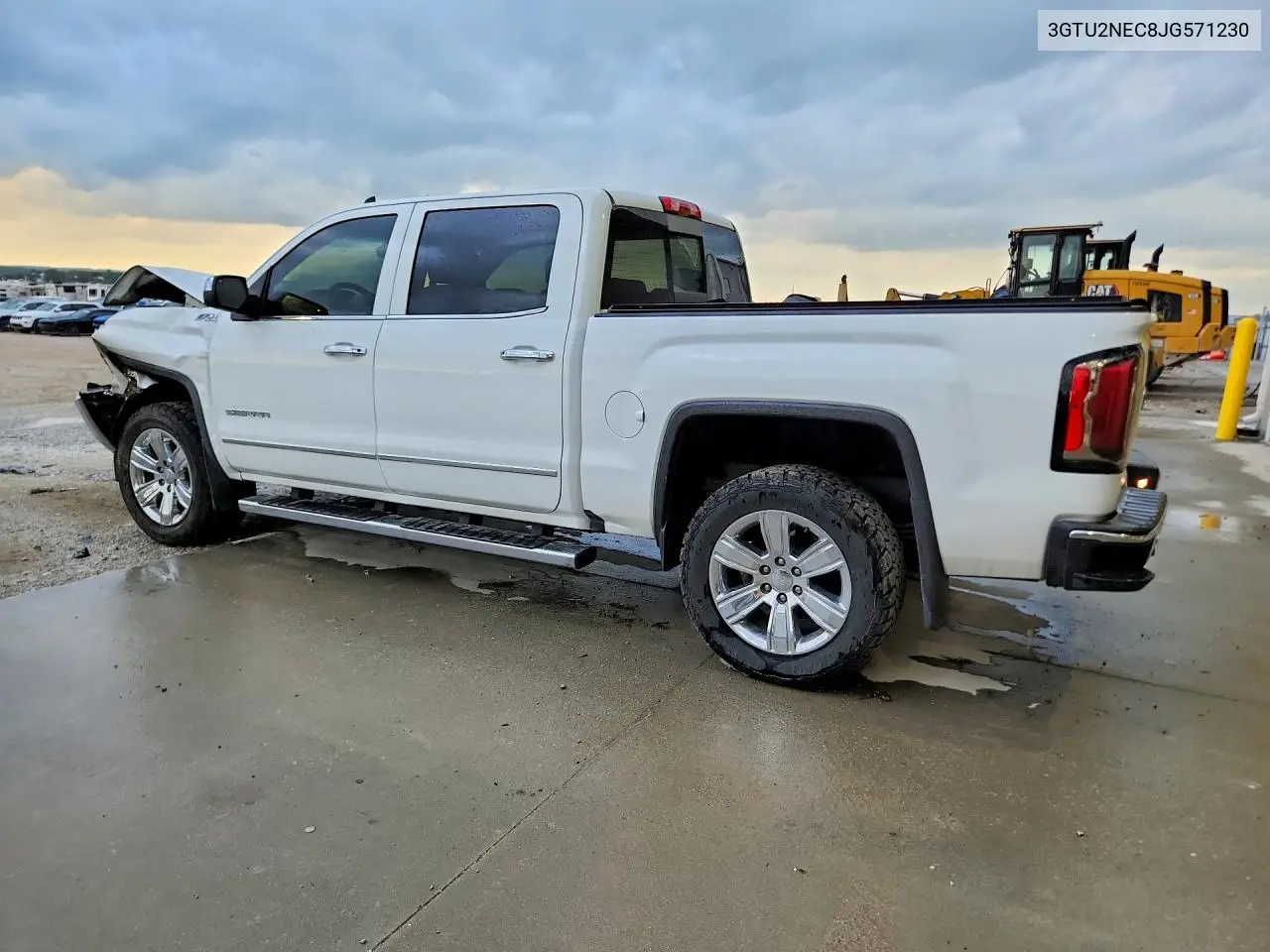 2018 GMC Sierra K1500 Slt VIN: 3GTU2NEC8JG571230 Lot: 56877486