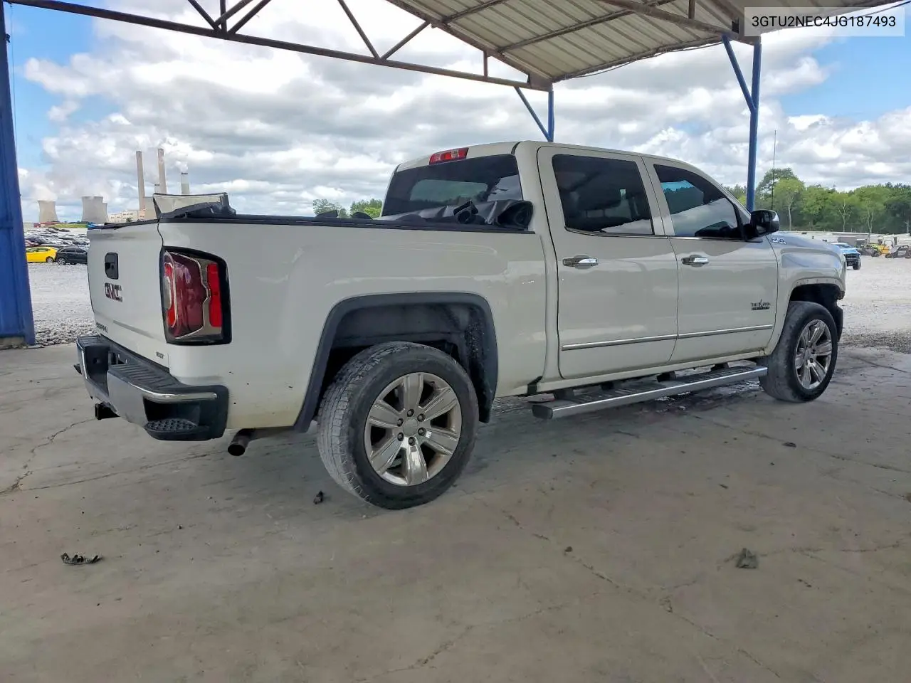2018 GMC Sierra K1500 Slt VIN: 3GTU2NEC4JG187493 Lot: 57421596