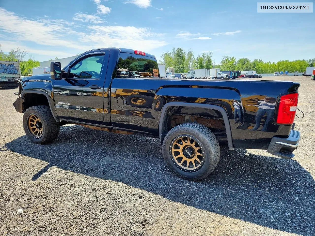 2018 GMC Sierra K3500 VIN: 1GT32VCG4JZ324241 Lot: 57501116