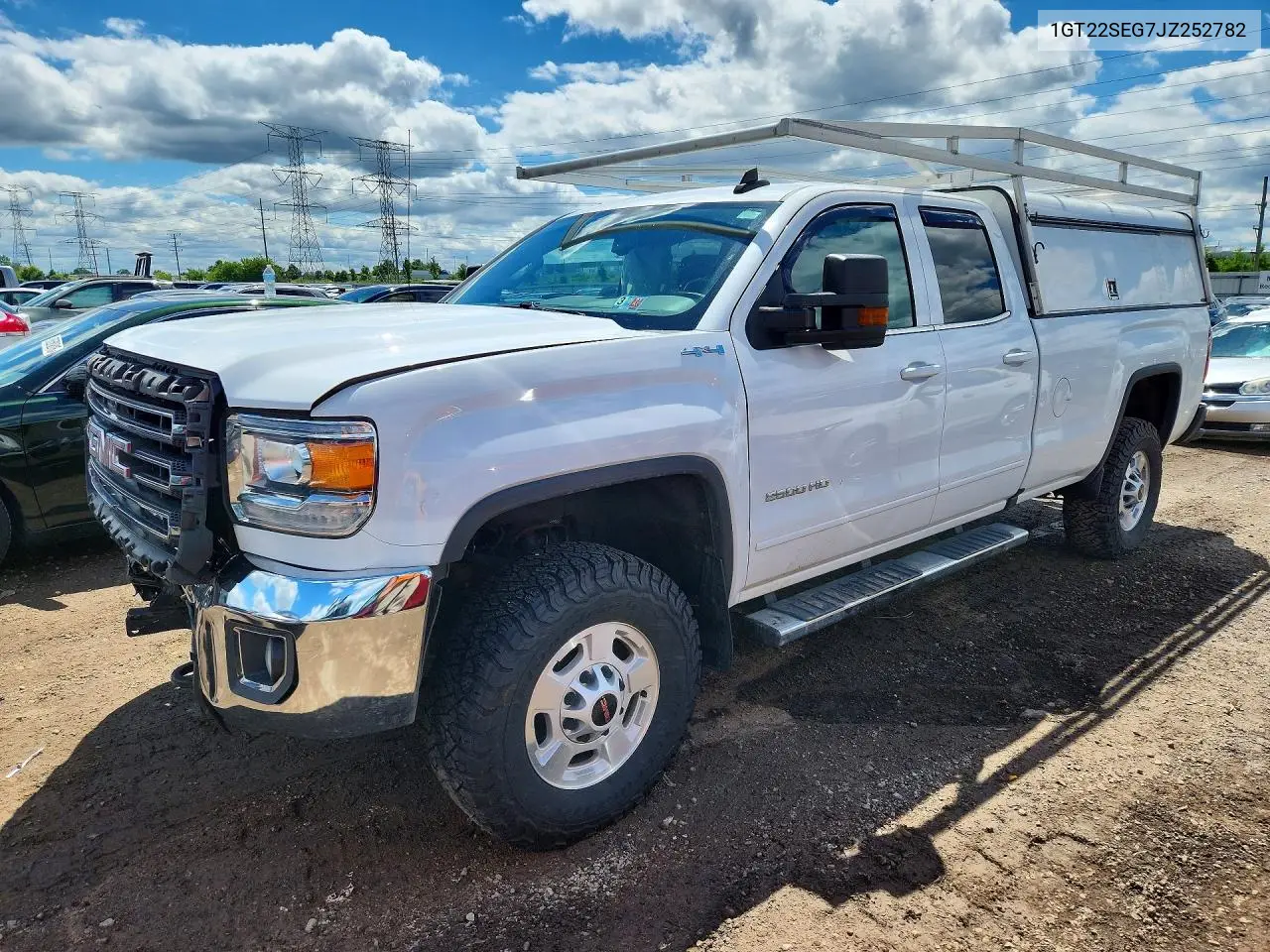 2018 GMC Sierra K2500 Sle VIN: 1GT22SEG7JZ252782 Lot: 57724056