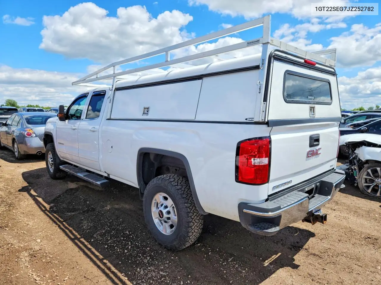 2018 GMC Sierra K2500 Sle VIN: 1GT22SEG7JZ252782 Lot: 57724056