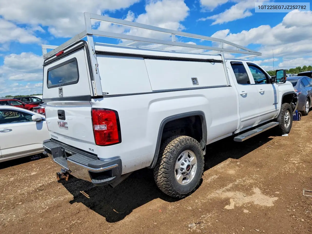 2018 GMC Sierra K2500 Sle VIN: 1GT22SEG7JZ252782 Lot: 57724056