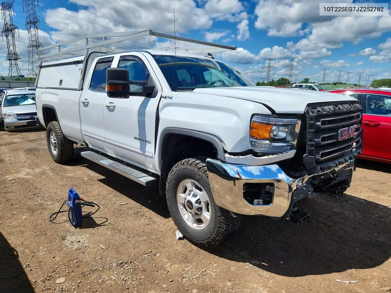 2018 GMC Sierra K2500 Sle VIN: 1GT22SEG7JZ252782 Lot: 57724056