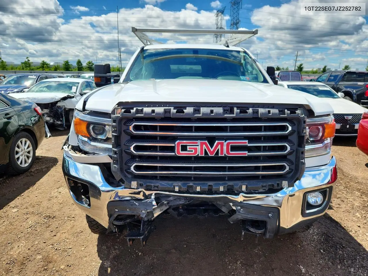 2018 GMC Sierra K2500 Sle VIN: 1GT22SEG7JZ252782 Lot: 57724056