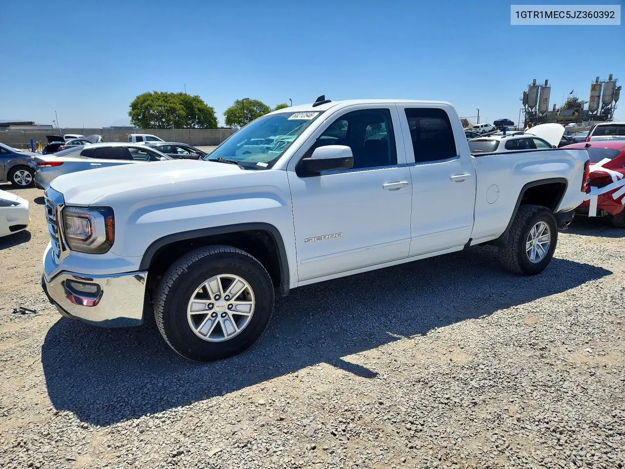 2018 GMC Sierra C1500 Sle VIN: 1GTR1MEC5JZ360392 Lot: 60212546