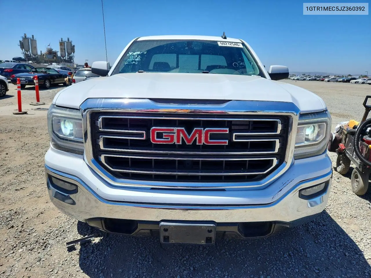 2018 GMC Sierra C1500 Sle VIN: 1GTR1MEC5JZ360392 Lot: 60212546