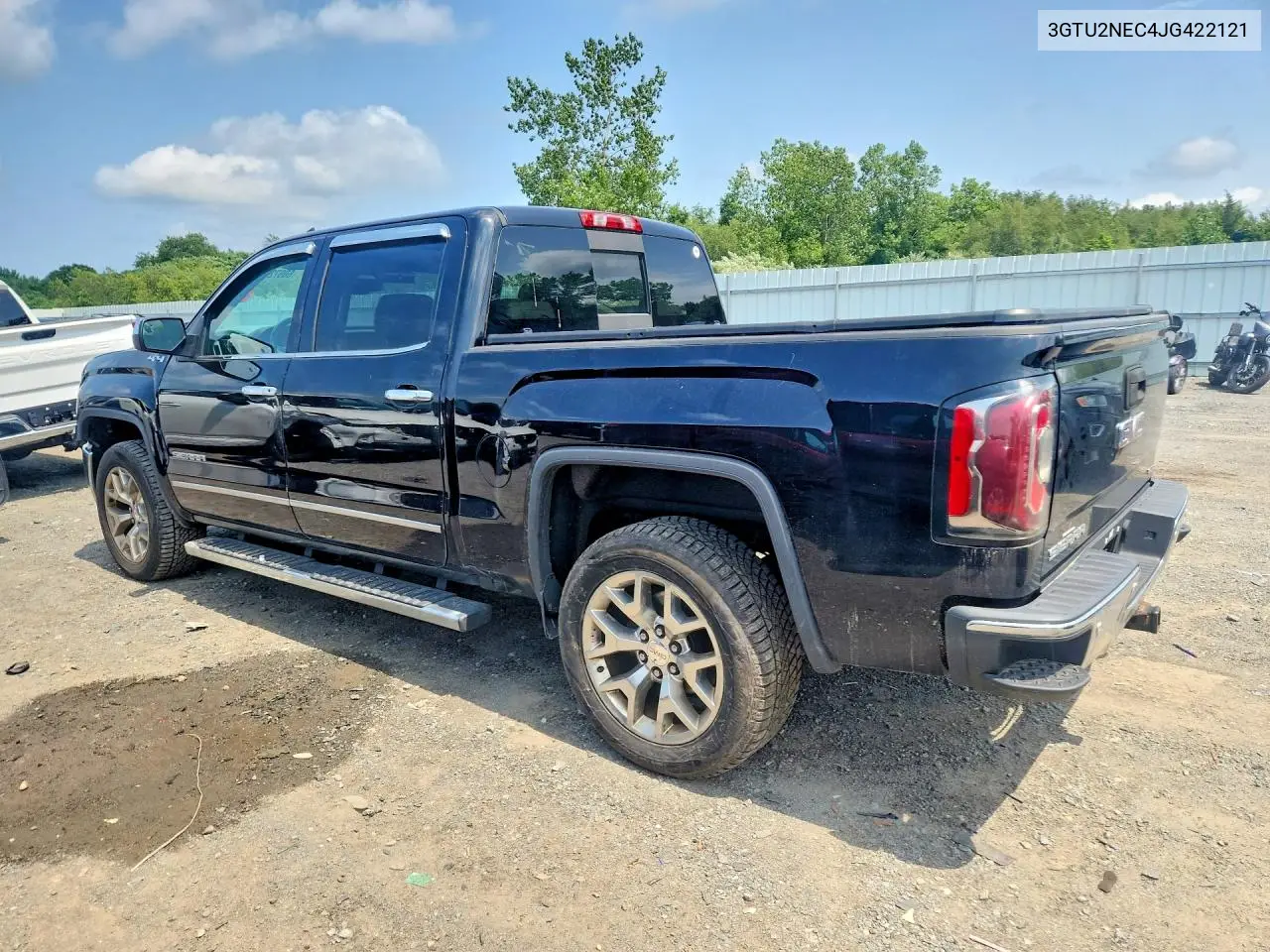 2018 GMC Sierra K1500 Slt VIN: 3GTU2NEC4JG422121 Lot: 60972396