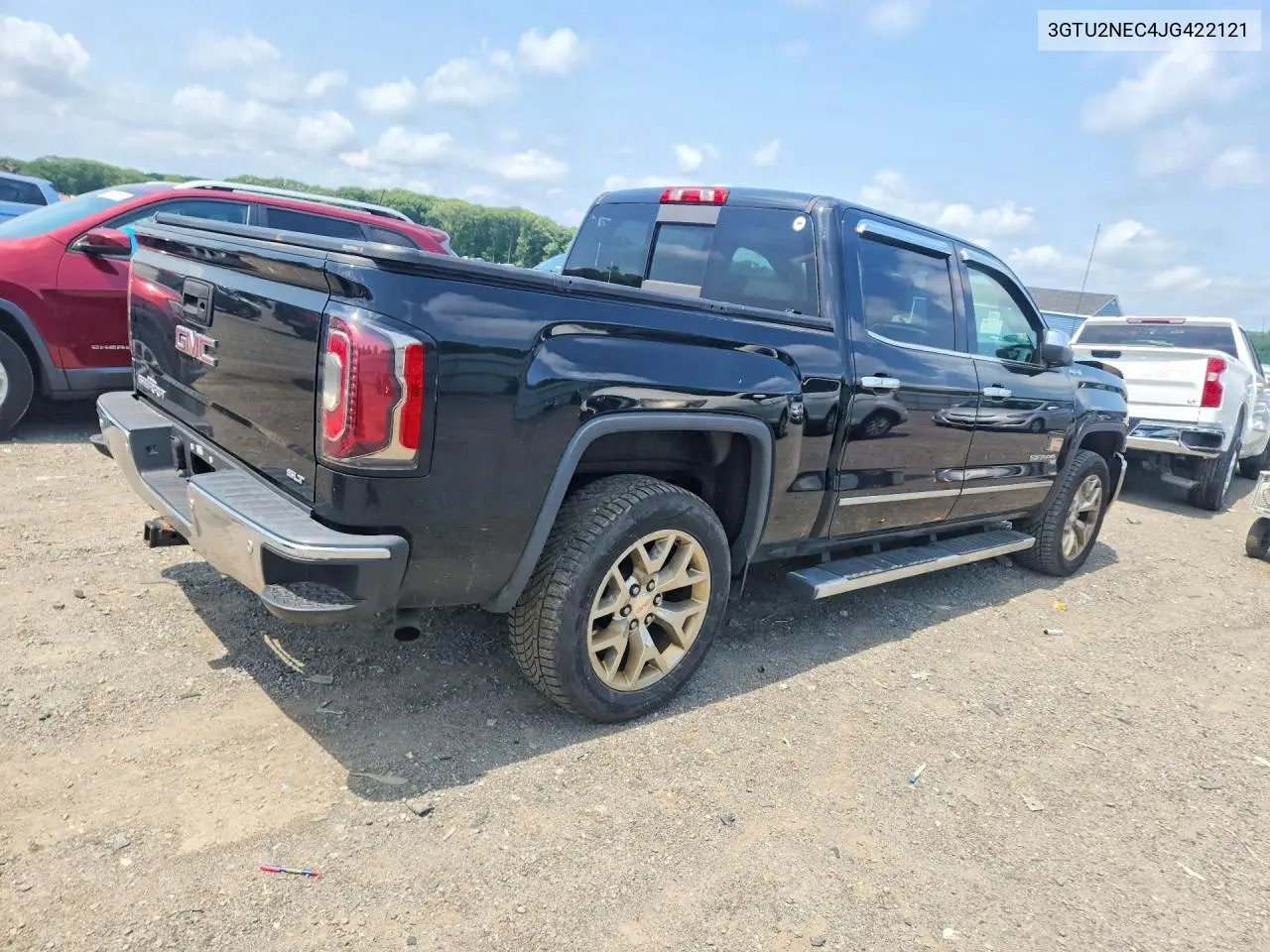 2018 GMC Sierra K1500 Slt VIN: 3GTU2NEC4JG422121 Lot: 60972396