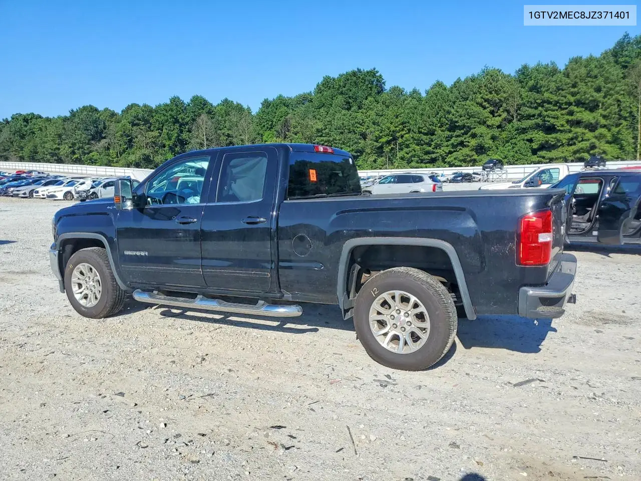 2018 GMC Sierra K1500 Sle VIN: 1GTV2MEC8JZ371401 Lot: 61353716