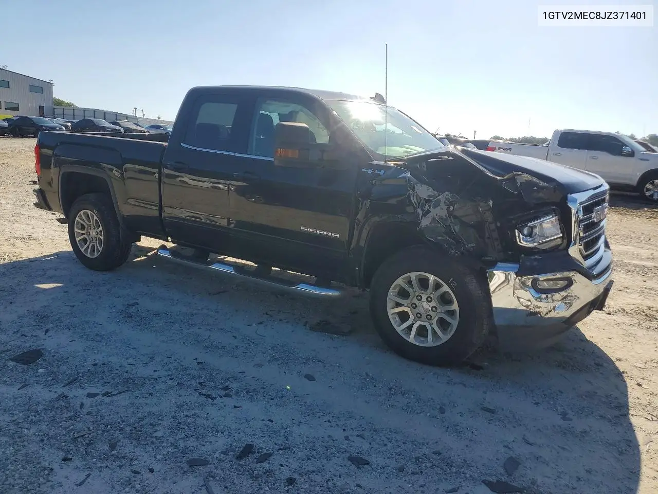 2018 GMC Sierra K1500 Sle VIN: 1GTV2MEC8JZ371401 Lot: 61353716