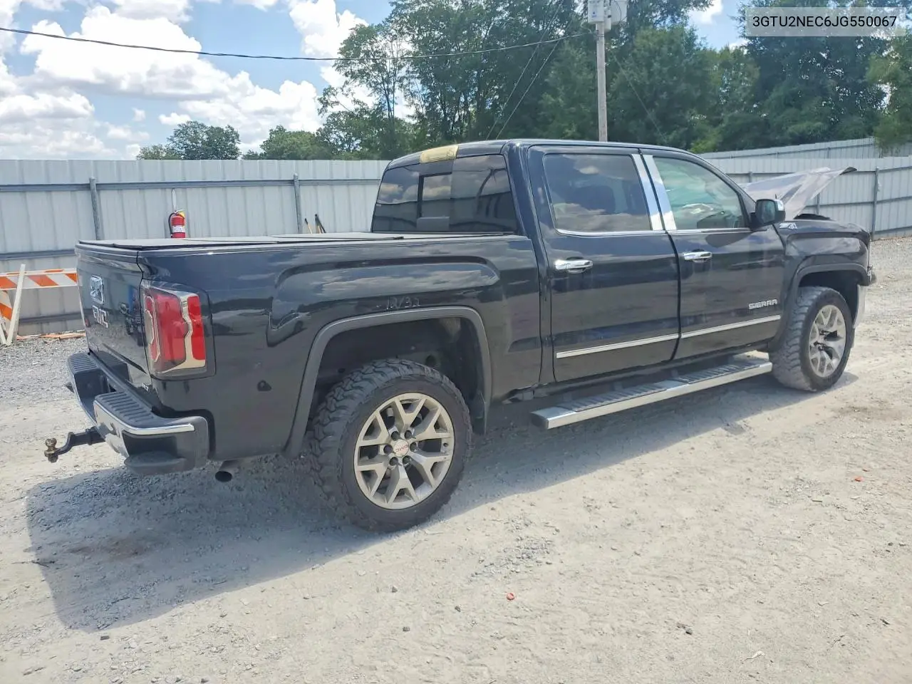 2018 GMC Sierra K1500 Slt VIN: 3GTU2NEC6JG550067 Lot: 61429216