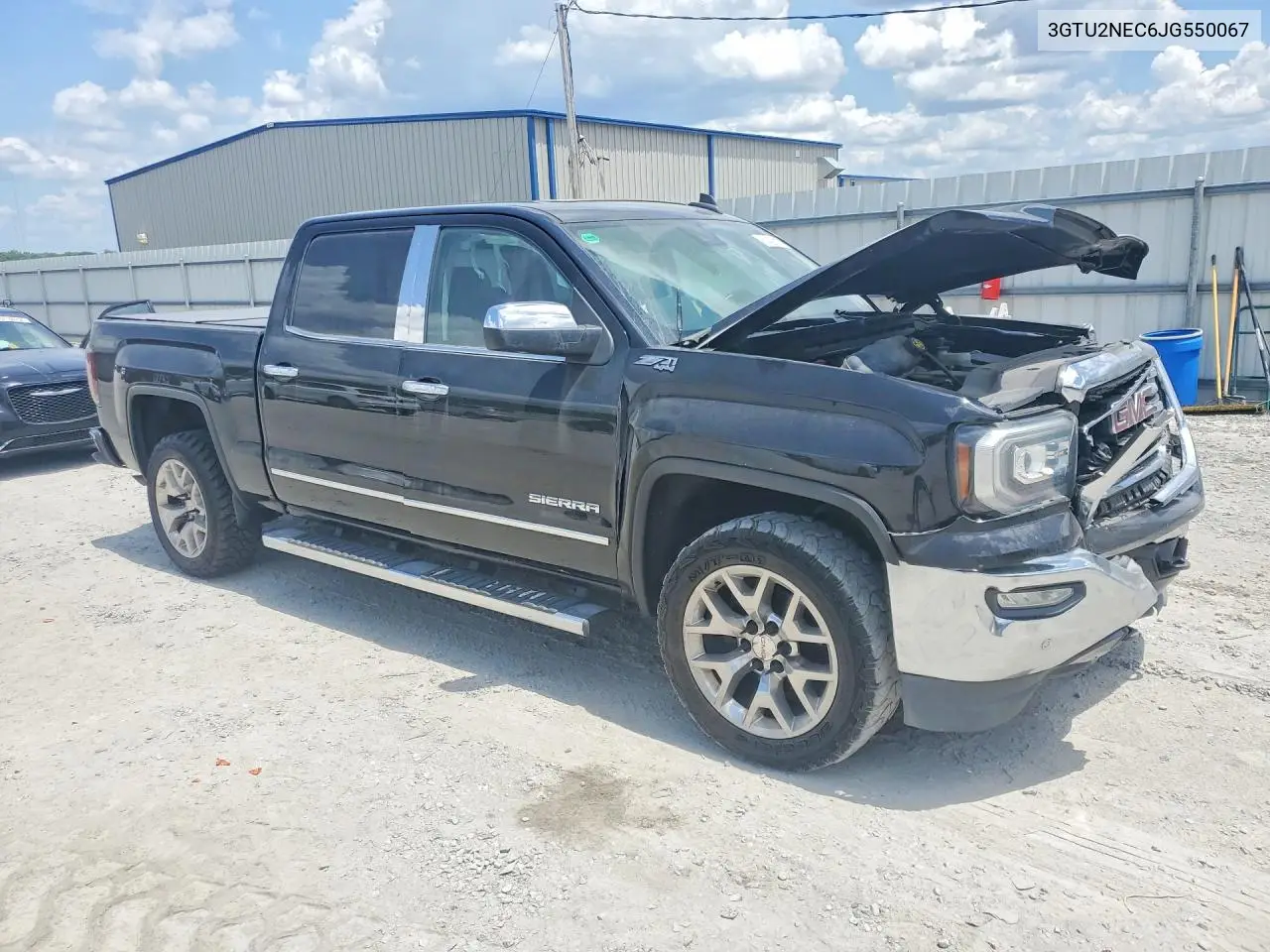 2018 GMC Sierra K1500 Slt VIN: 3GTU2NEC6JG550067 Lot: 61429216