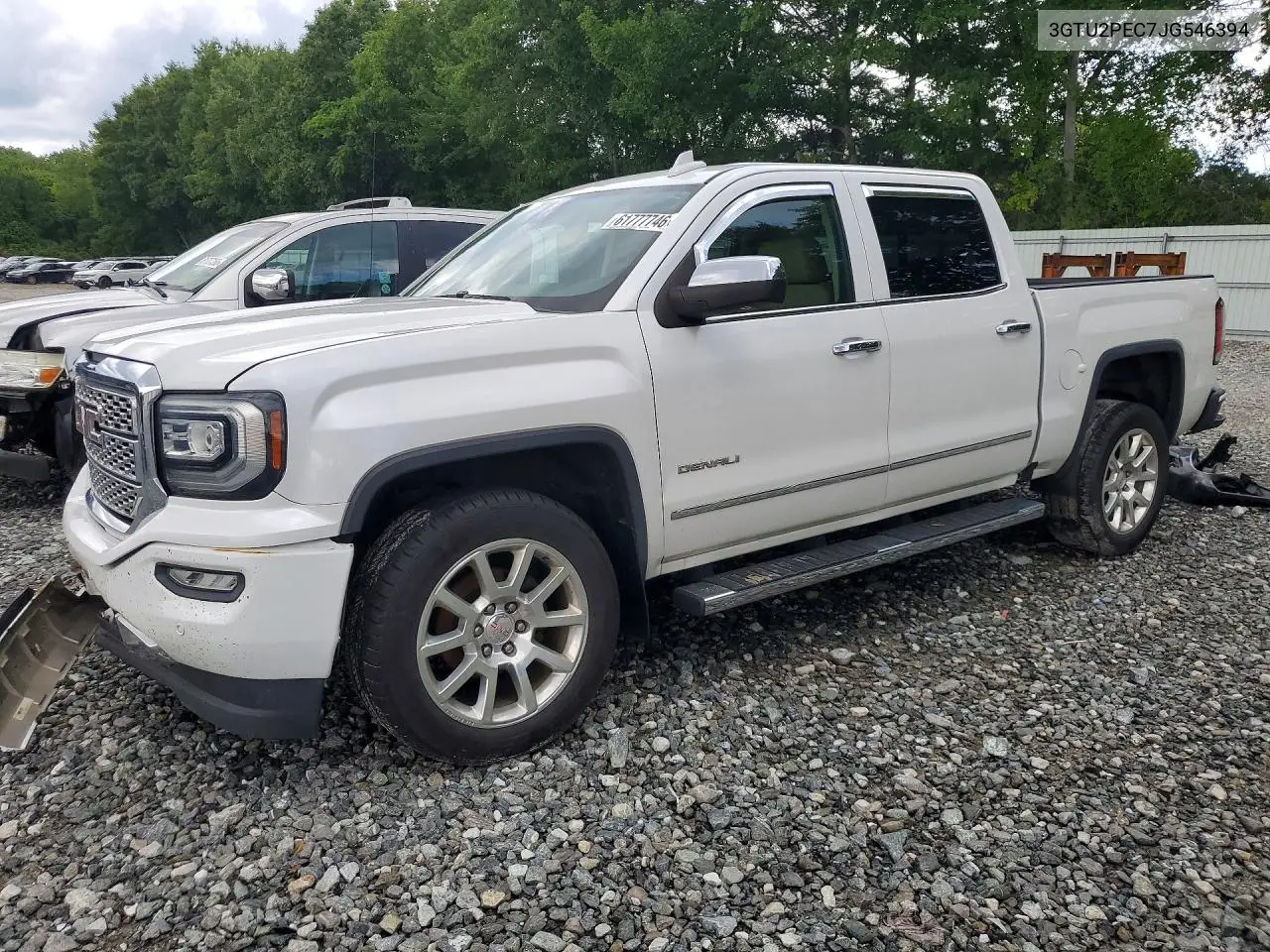 2018 GMC Sierra K1500 Denali VIN: 3GTU2PEC7JG546394 Lot: 61777746