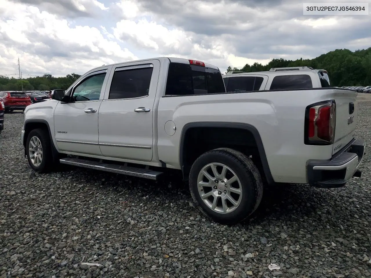 2018 GMC Sierra K1500 Denali VIN: 3GTU2PEC7JG546394 Lot: 61777746