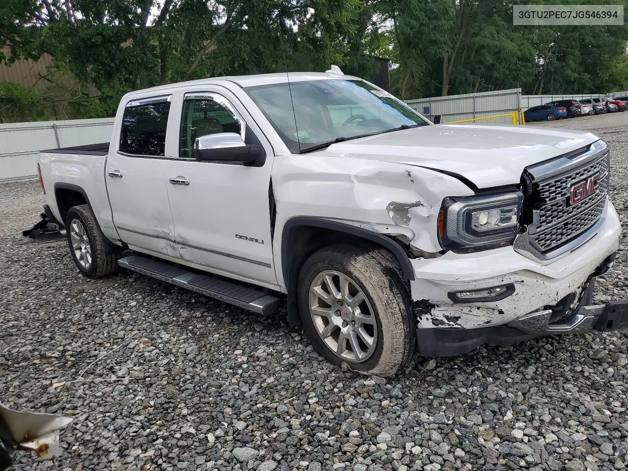2018 GMC Sierra K1500 Denali VIN: 3GTU2PEC7JG546394 Lot: 61777746
