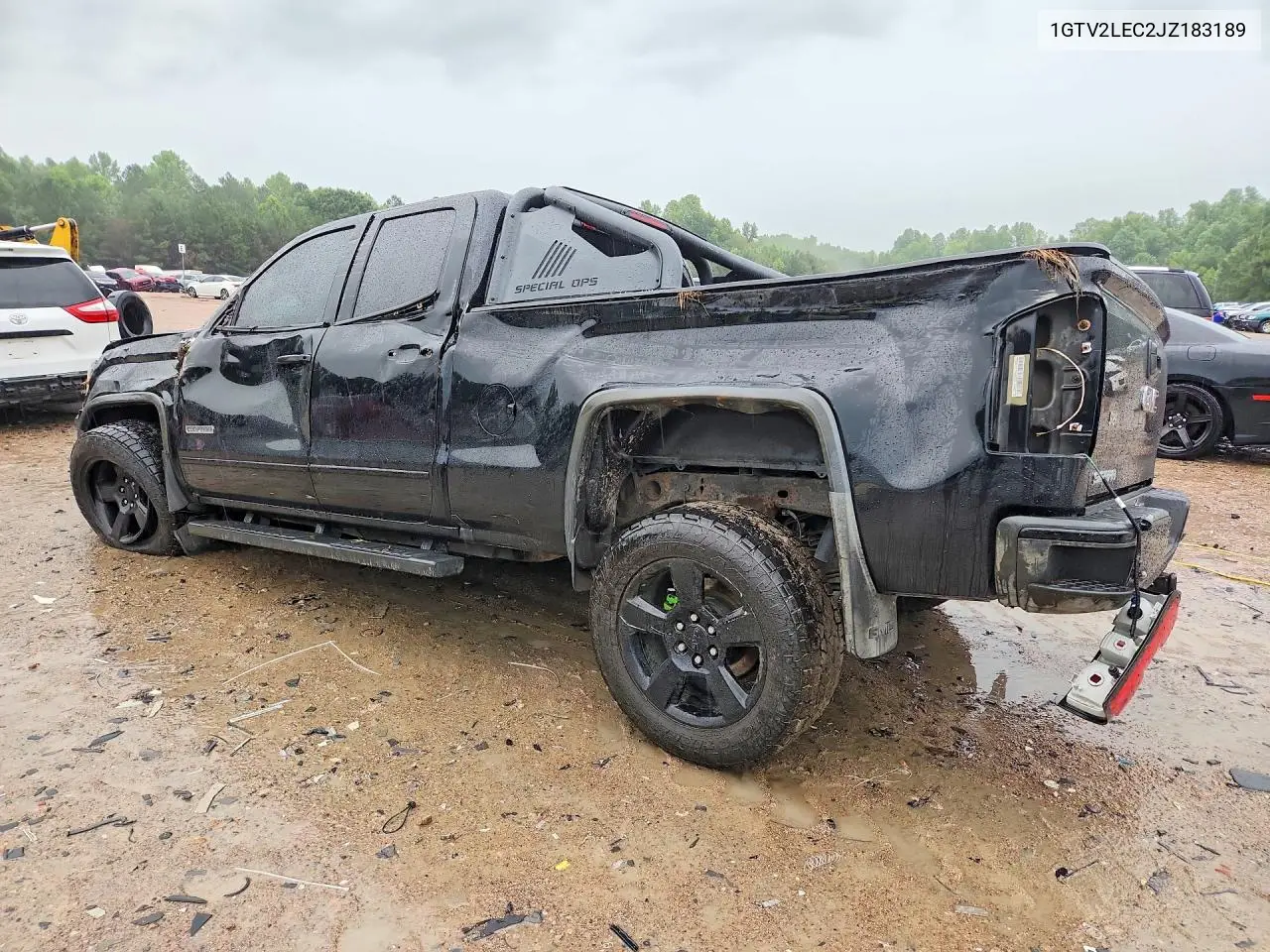 2018 GMC Sierra K1500 VIN: 1GTV2LEC2JZ183189 Lot: 61962036