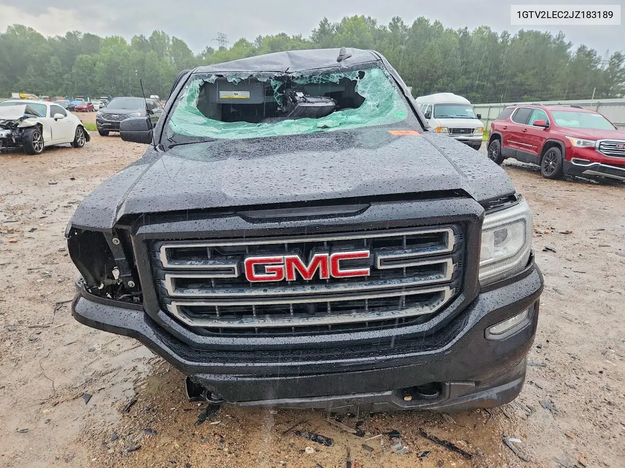 2018 GMC Sierra K1500 VIN: 1GTV2LEC2JZ183189 Lot: 61962036