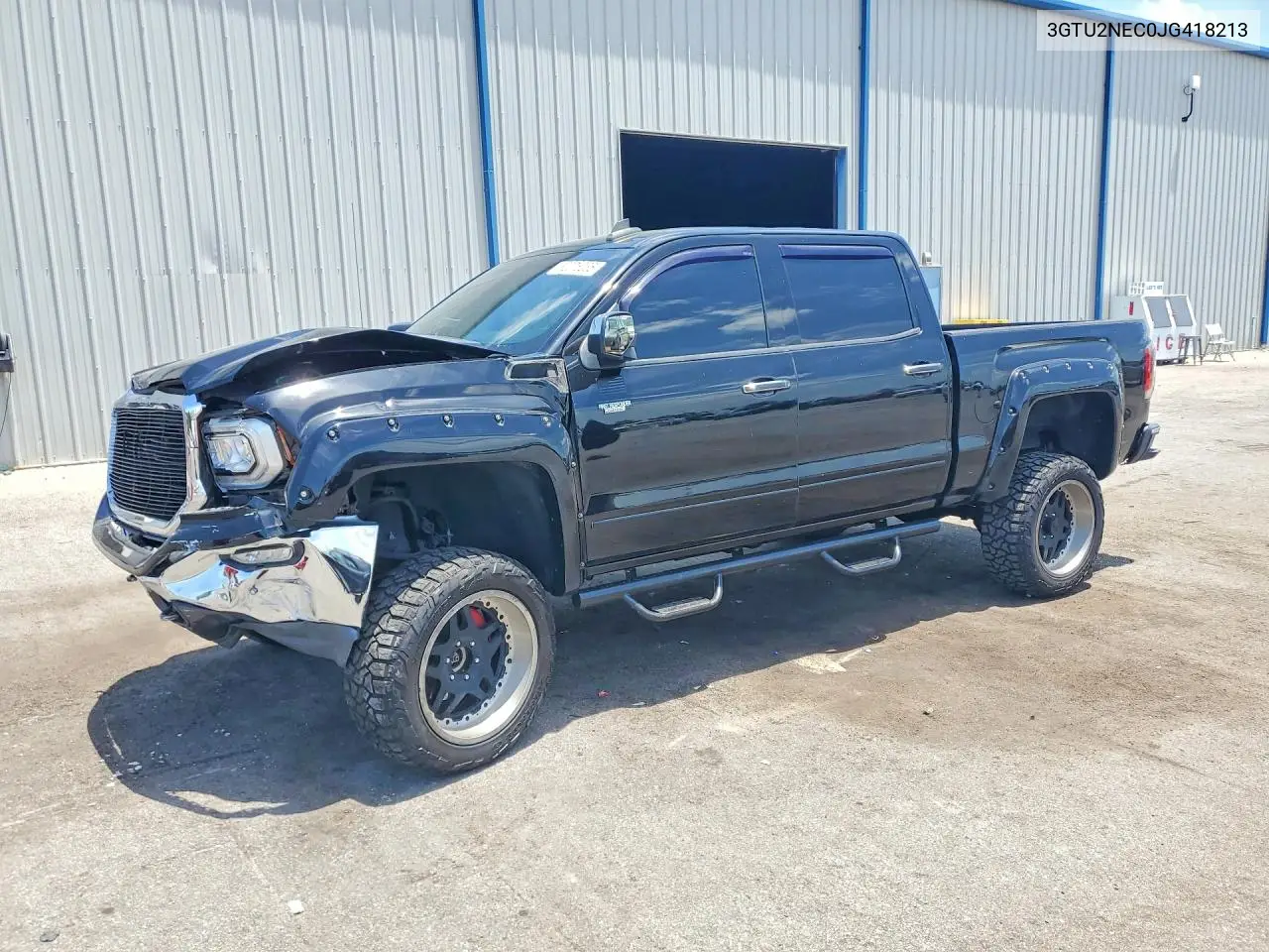 2018 GMC Sierra K1500 Slt VIN: 3GTU2NEC0JG418213 Lot: 62076236