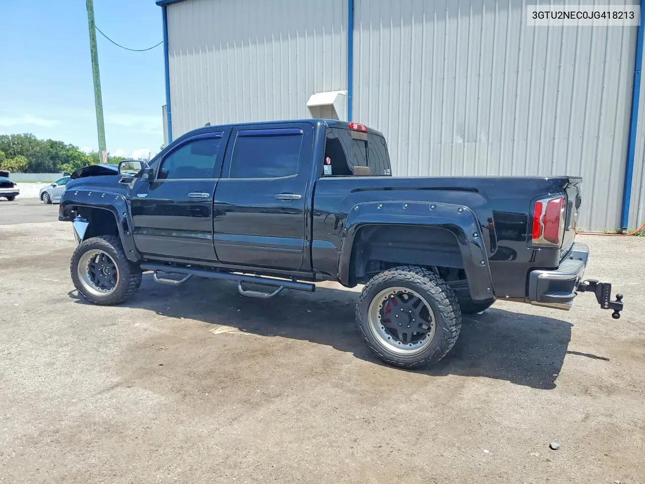 2018 GMC Sierra K1500 Slt VIN: 3GTU2NEC0JG418213 Lot: 62076236