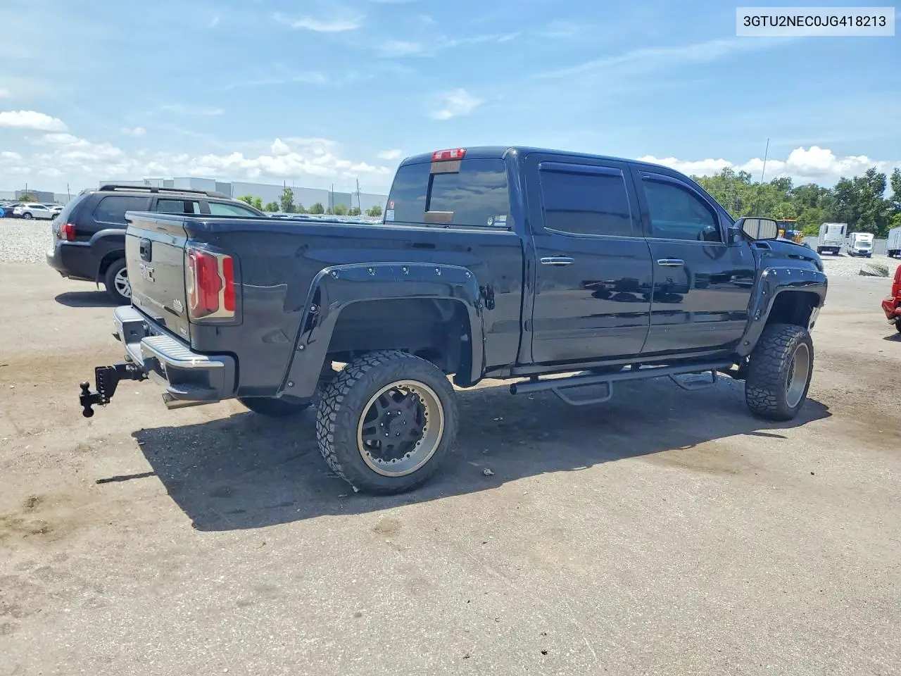 2018 GMC Sierra K1500 Slt VIN: 3GTU2NEC0JG418213 Lot: 62076236