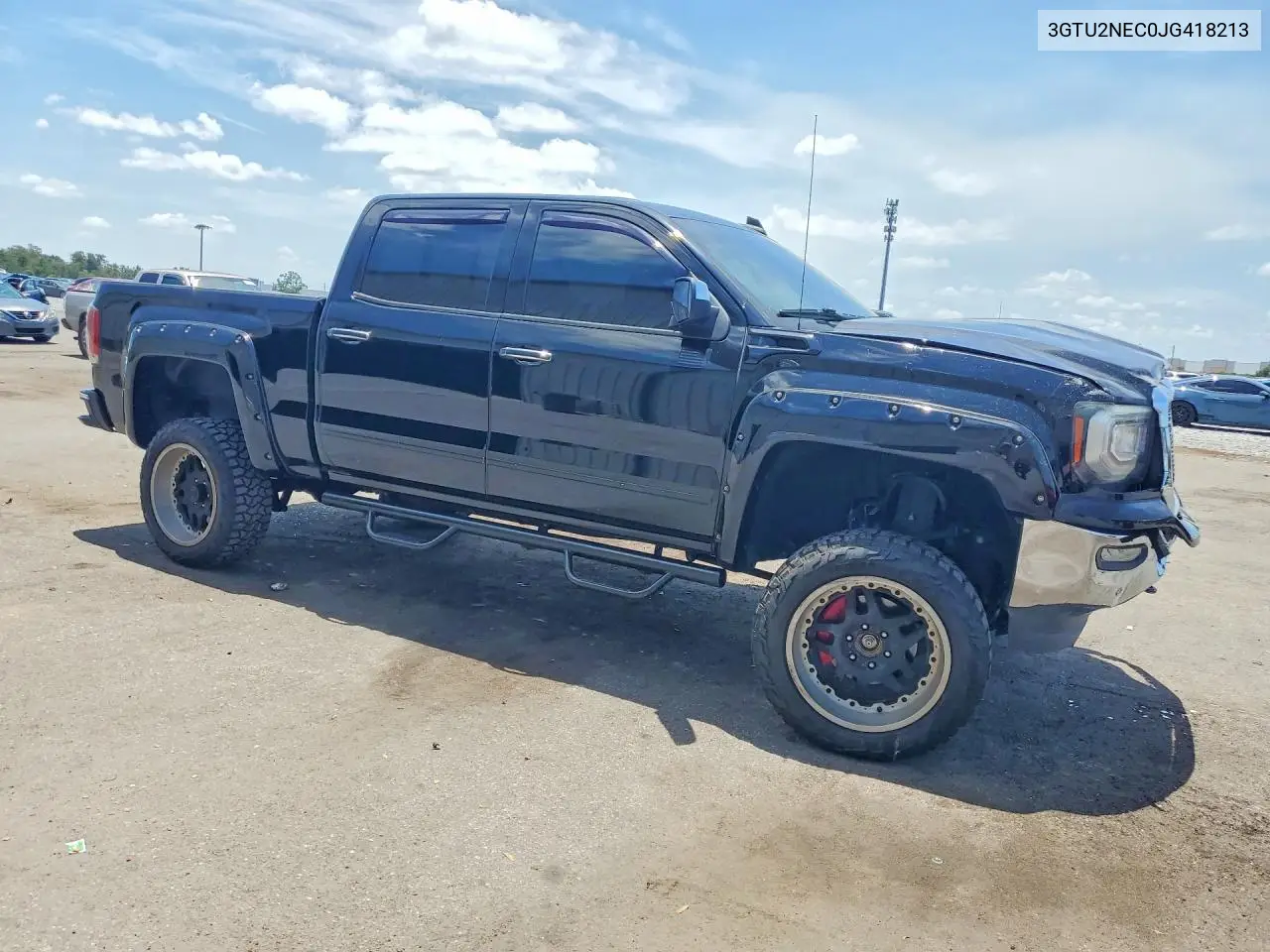 2018 GMC Sierra K1500 Slt VIN: 3GTU2NEC0JG418213 Lot: 62076236