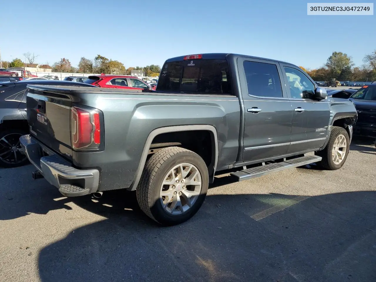 3GTU2NEC3JG472749 2018 GMC Sierra K1500 Slt