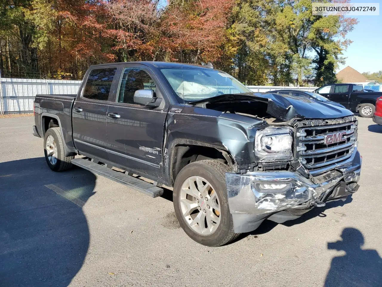 3GTU2NEC3JG472749 2018 GMC Sierra K1500 Slt