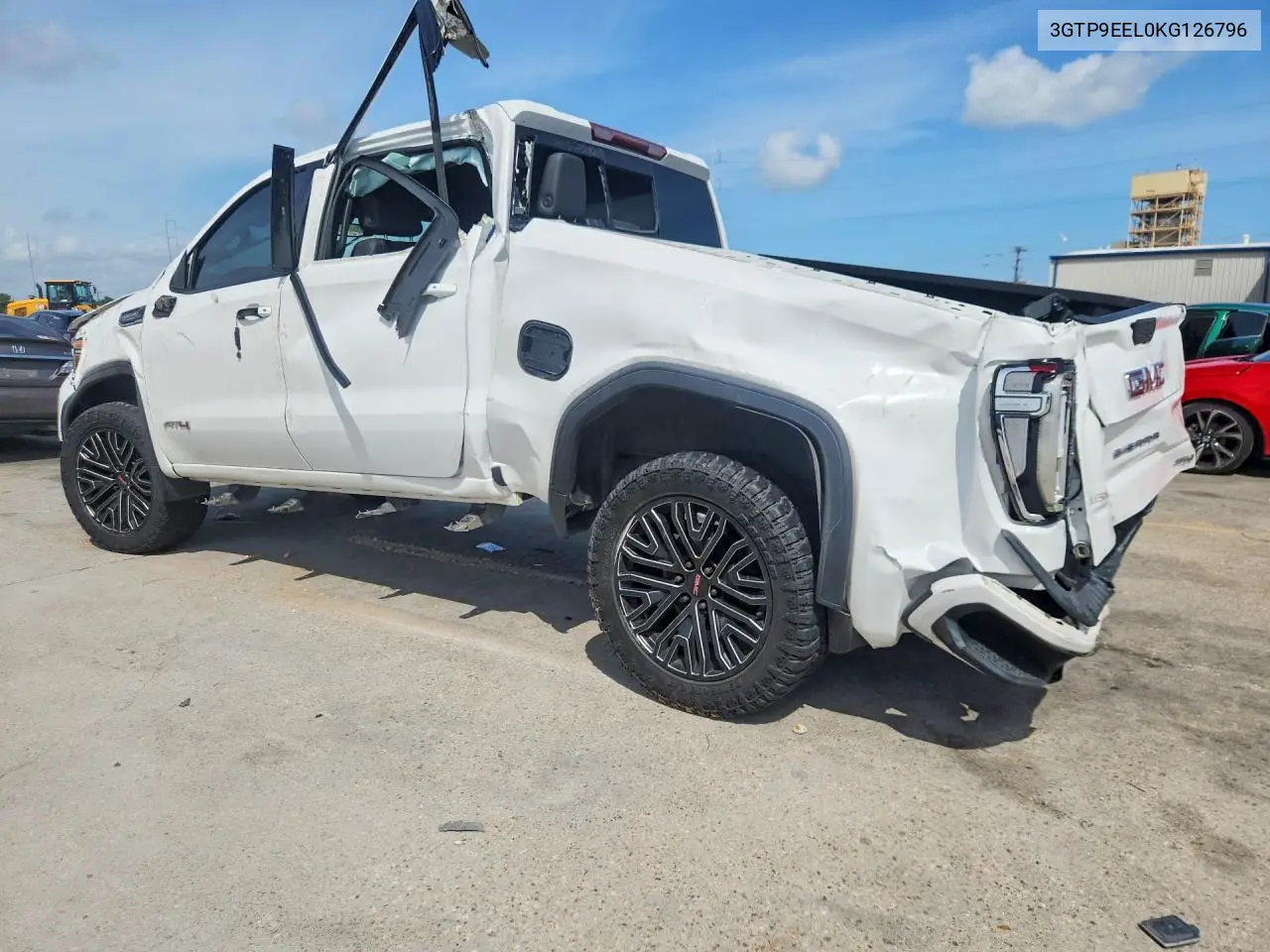 2019 GMC Sierra K1500 At4 VIN: 3GTP9EEL0KG126796 Lot: 55457366