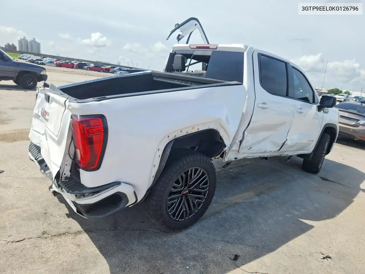 2019 GMC Sierra K1500 At4 VIN: 3GTP9EEL0KG126796 Lot: 55457366