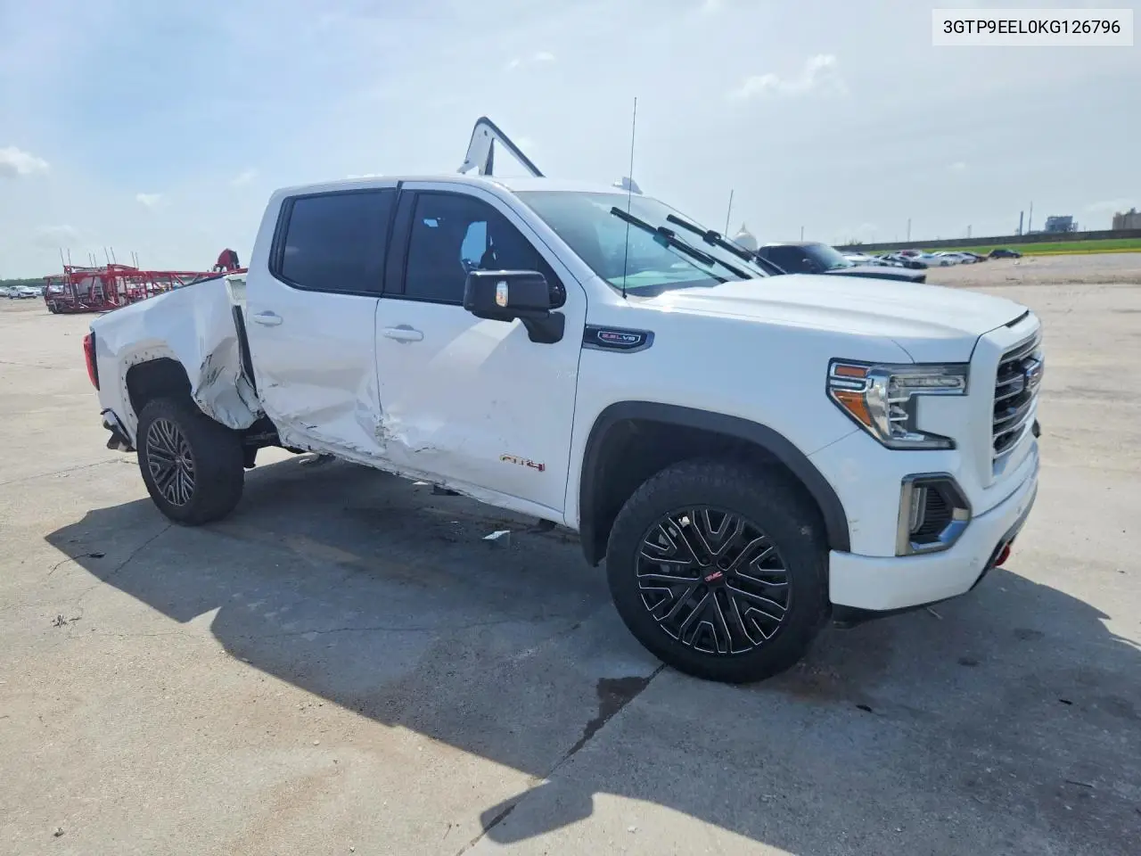 2019 GMC Sierra K1500 At4 VIN: 3GTP9EEL0KG126796 Lot: 55457366