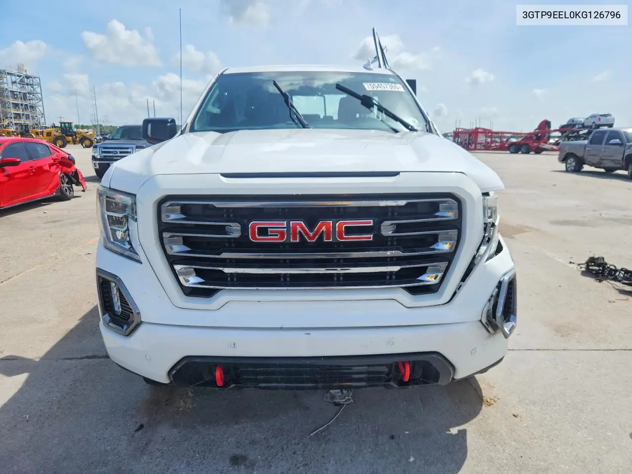 2019 GMC Sierra K1500 At4 VIN: 3GTP9EEL0KG126796 Lot: 55457366