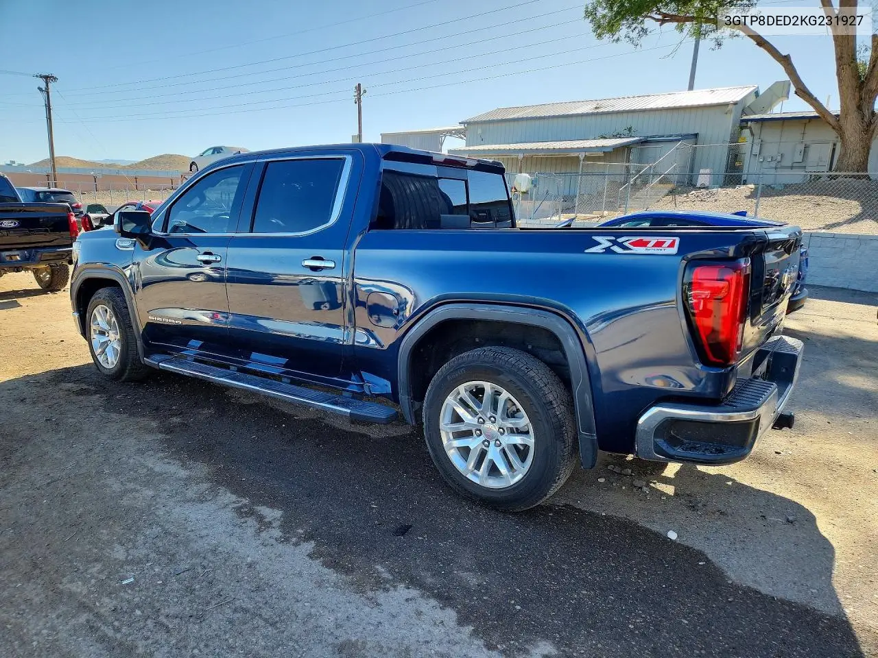 2019 GMC Sierra C1500 Slt VIN: 3GTP8DED2KG231927 Lot: 56434166